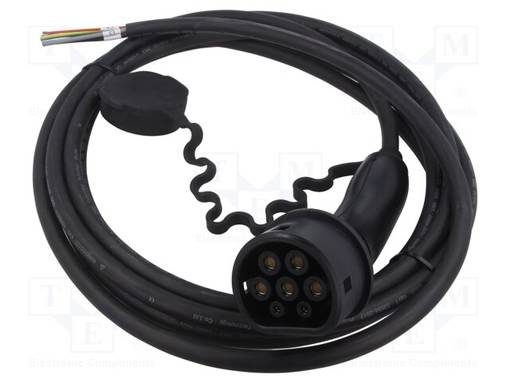 EMOBILITY: CABLE - 1X0.5MM2,5X6MM2 - 480VAC - 11KW - IP54 - THREE-PHASE - Sähköauton latauskaapelit - HVCOIMBR6PS702L500 - 1