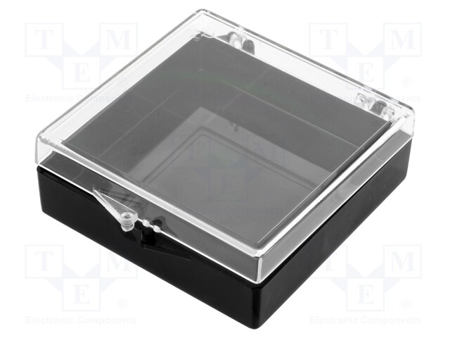 SÄILIÖ: YKSITTÄISET - POLYSTYREENI,POLYKARBONAATTI - 65X65X20MM - Säiliöt ja rasiat - V5-20 - 1