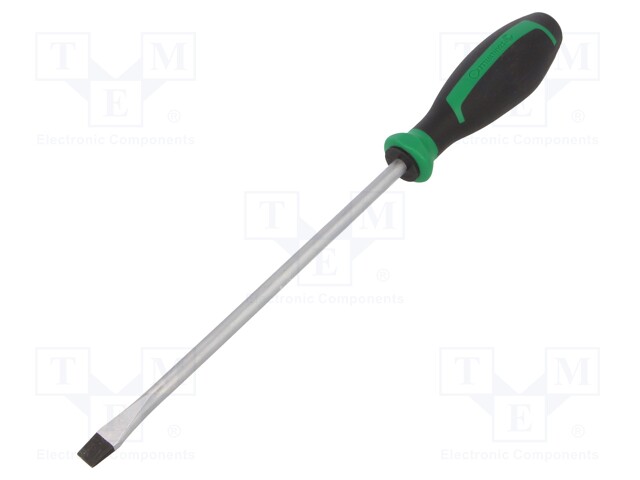 SCREWDRIVER: STANDARD - SLOT - 10X1.6MM - DRALL+ - BLADE LENGTH: 200MM - Ruuvimeisselit ja sarjat - ST-46203100 - 1
