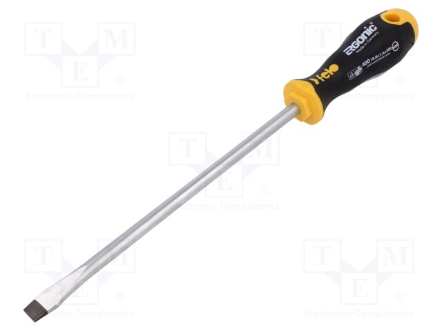 SCREWDRIVER: STANDARD - SLOT - 10X1.6MM - ERGONIC® - Ruuvimeisselit ja sarjat - FL40010710 - 1