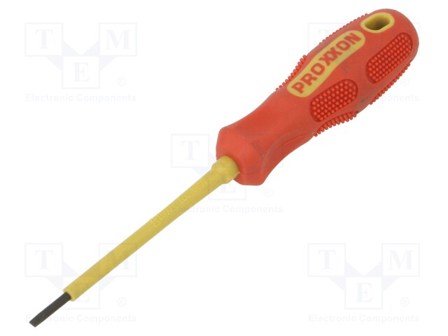 SCREWDRIVER: INSULATED - SLOT - 2.5X0.4MM - BLADE LENGTH: 75MM - Ruuvimeisselit ja sarjat - PR22300 - 1