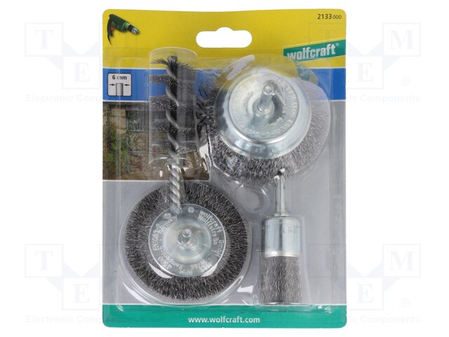 TERÄSHARJA -4KPL - Poratarvikkeet - WF2133000 - 1