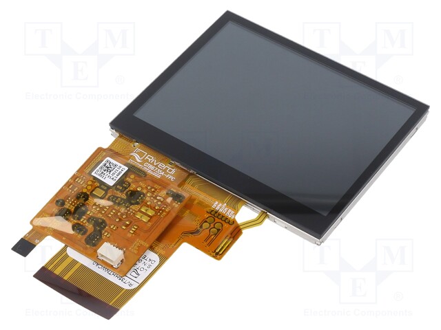 TFT NÄYTTÖ - 3,5" - 320X240 - NÄYTÖN ULKOMITAT: 70,08X52,56MM - RGB - TFT-näytöt - SM-RVT35HHTNWCA0 - 1