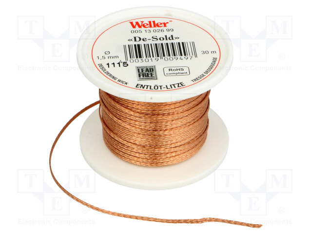 TINAIMUNAUHA - W: 1,5MM - L: - Tinaimunauhat - WEL.DESOLD-1.530 - 1