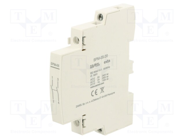 TUKI-KOSKETTIMET - LÄHDÖT: RUUVIPURISTIMET - SIVU-5A - STM - Kontaktorit - lisätarvikkeet - SPM-05-20 - 1