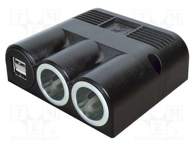 TUPAKANSYTYTIN-PISTORASIA - VIRTALÄHT.JÄNN: 12÷24VDC - 5V/2,5A - Autopistokelaturit ja virtalähteet - PROCAR-67324500 - 1