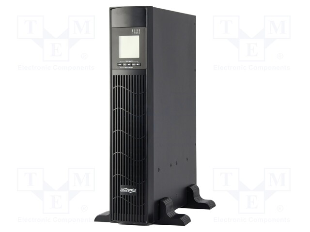UPS VIRTALÄHDE - 800W - 1KVA - 230V - RACK - 440X338X88MM - 7AH - 8H - UPS ja tietokeneen virtalähteet - EG-UPSRACK-10 - 1