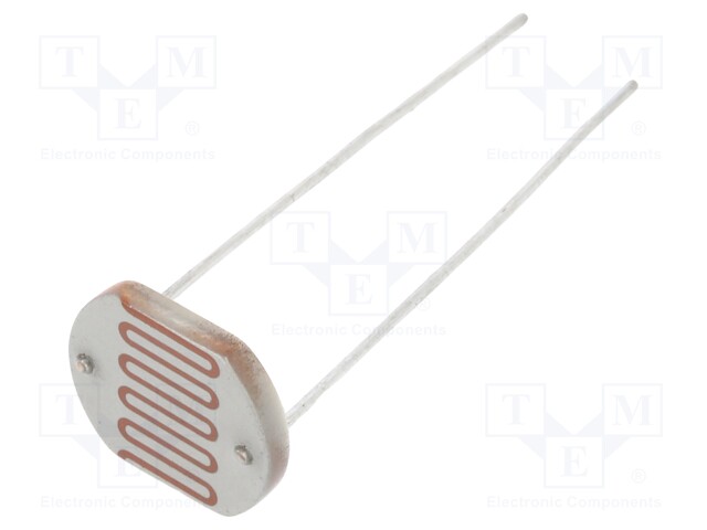 VALOVASTUS - 250MW - 2÷5KOHM - 560NM - THT - 250VDC - ØLED: 12MM - Metallikalvovastukset - PGM1200 - 1