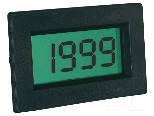 VOLTTIMITTARI - DIGITAALINEN,ASENNUS-0÷199,9MV - PANEELIASENNETTAVA - Digitaaliset paneelimittarit - PKT-LDP-140 - 1