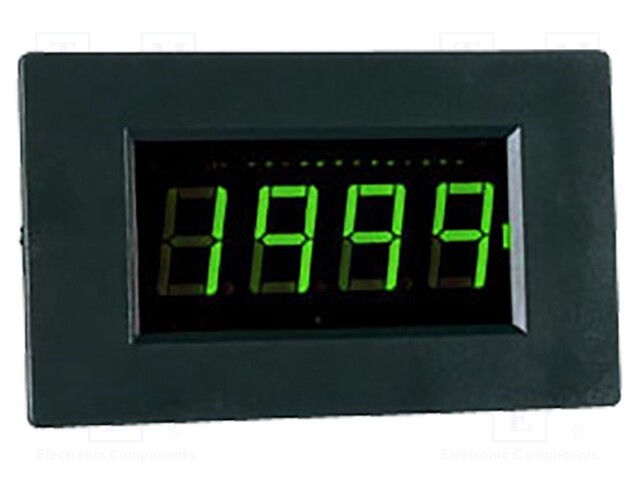 VOLTTIMITTARI - DIGITAALINEN,ASENNUS-0÷199,9MV - PANEELIASENNETTAVA - Digitaaliset paneelimittarit - PKT-LDP-240 - 1