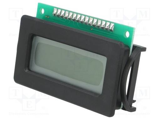 VOLTTIMITTARI - DIGITAALINEN,ASENNUS-0÷200MV - PANEELIASENNETTAVA - LCD - Digitaaliset paneelimittarit - V600-10 - 1