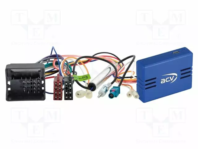 CITROËN,FIAT,PEUGEOT,TOYOTA - DIN,FAKRA,ISO,QUADLOCK - Adapterijohdot - 12-1041-46-15-0 - 1