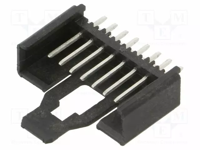 CONNECTOR: WIRE-BOARD - PLUG - DATA - MINIMODUL - INOM: 5A - 160V - PIN: 8 - Signaaliliittimet rasteri 2,50mm - 2.5MSF08-LUM-0 - 1