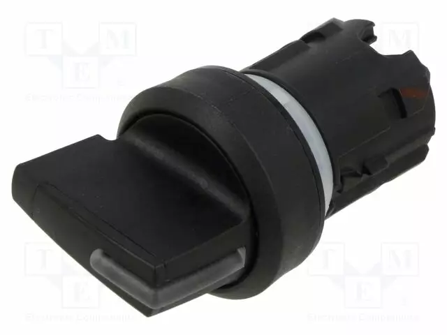 KIERTOKYTKIN - 22MM - ASENNOT: 2 - MUSTA - ULKONEVA - AS: 3 - Taulukytkimet, standardi 22mm - 3SU1002-2BP10-0AA0 - 1