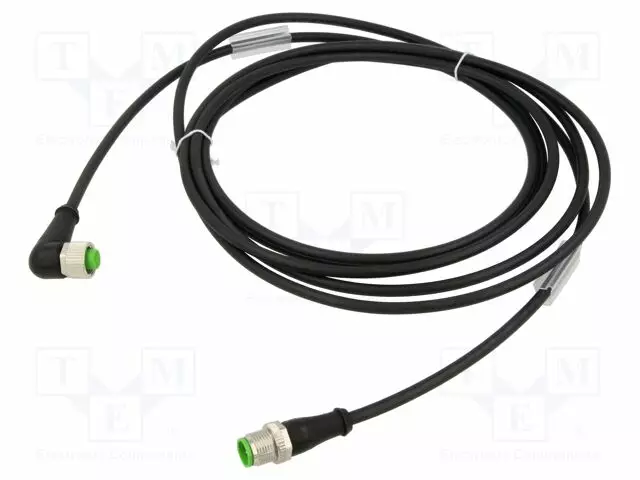 KAAPELI: ANTUREITA/AUTOMATIIKKAA VARTEN - M12 - PIN: 5 - 3M - 125VDC - Teollisuus anturikaapelit - 7000-40141-6350300 - 1