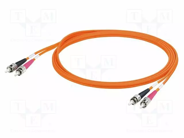 VALOKUITU PATCH-KAAPELI - OM2 - ST/UPC,MOLEMMIN PUOLIN PVC - Patchcordit ja valokuitu-pigtailit - 8876370100 - 1