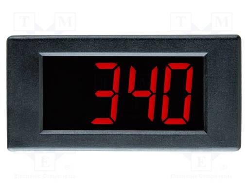 VOLTTIMITTARI - DIGITAALINEN,ASENNUS-0÷200MV - PANEELIASENNETTAVA - LED - Digitaaliset paneelimittarit - DPM340 - 1