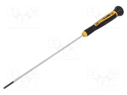 SCREWDRIVER: PRECISION - SLOT - 2.5X0.4MM - Ruuvimeisselit ja sarjat - FL24025560 - 1