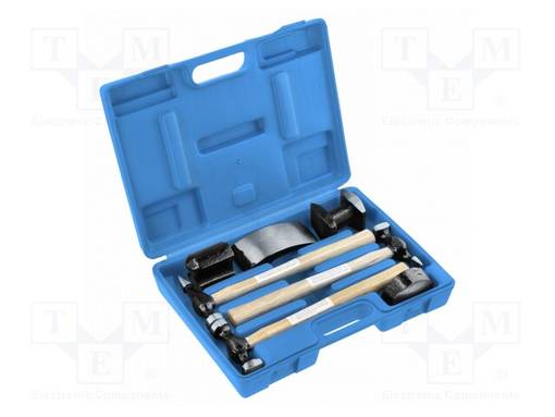 TOOLS SET: HAMMERS - KIND: TINNER'S - 7PCS. - Vasarat ja kirveet - HT8G460 - 1