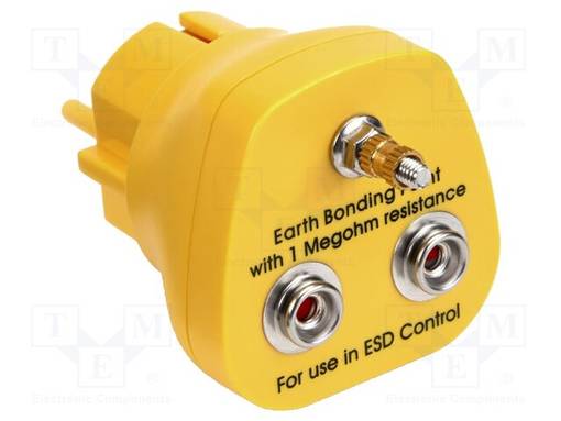 MAADOITUSPISTOKE - ESD - KELTAINEN - 1MOHM - ESD lisätarvikkeet - JBC-TM10 - 1