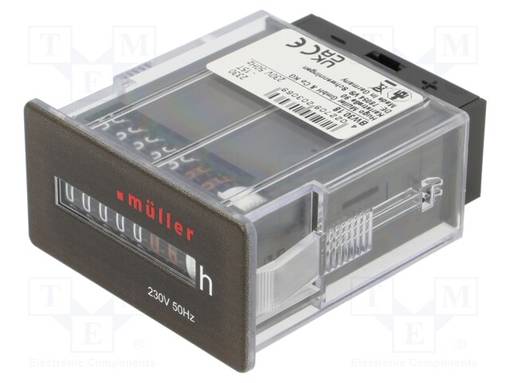 KÄYTTÖTUNTIMITTARI - MEKAANINEN 230VAC - Digitaaliset ja mekaaniset laskurit - LCP-BW3018-23050 - 1