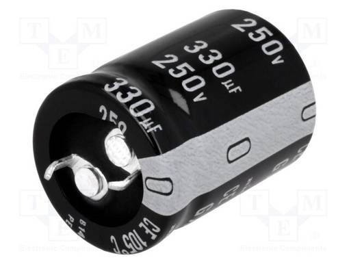 ELEKTROLYYTTIKONDENSAATTORI - SNAP-IN - 330UF - Elektrolyyttikondensaattorit snap-in - LGX2E331MELZ30 - 1