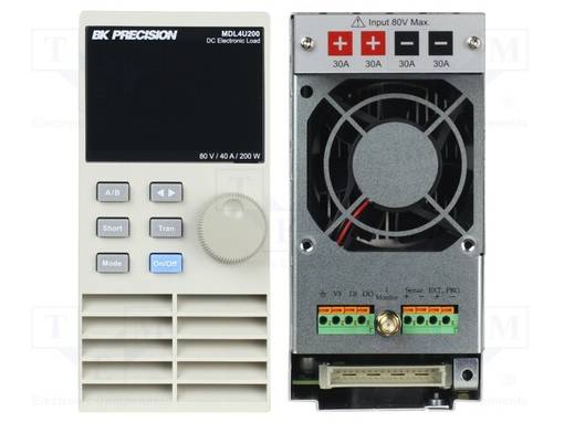 ELEKTRONISET KUORMAT - 0÷80V - 0÷40A - 200W - MDL4U - 82X170,5X573MM - Elektroniset kuormat - MDL4U200 - 1