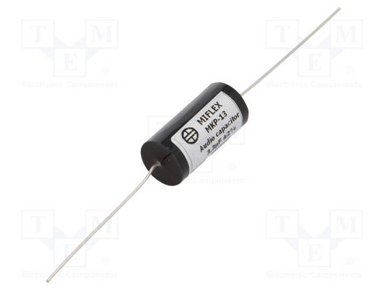 POLYPROPYLEENIKONDENSAATTORI - 3,3UF - 400VDC - ±2% - Ø17,4X35MM - Kondensaattorit MKP - MKP13-3.3U400 - 1