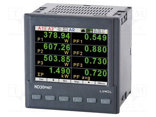 MITTARI: VERKON PARAMETRIT - DIGITAALINEN,ASENNUS-LCD TFT 3,5" - Digitaaliset paneelimittarit - ND30PNET22100M0 - 1