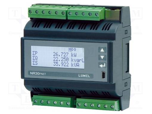 MITTARI: VERKON PARAMETRIT - DIN-KISKOLLE - DIGITAALINEN,ASENNUS- - Digitaaliset paneelimittarit - NR30PNET-122100M0 - 1