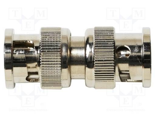 LABORATORY CONNECTOR: BNC - MALE - 75OHM - 33.3MM - STRAIGHT - -65÷165°C - Laboratorioliittimet - muut - POM-6740 - 1