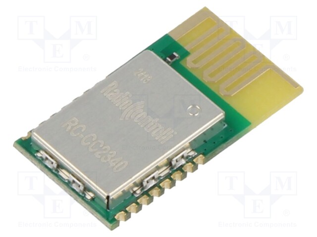 BLUETOOTH MODUULI LOW ENERGY - BLUETOOTH: 5.3,BLE - 8DBM - GPIO,SWD - IoT (WiFi/Bluetooth) moduulit - RC-CC2340 - 1