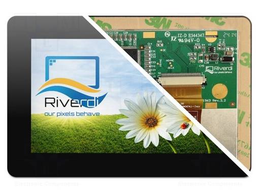 TFT NÄYTTÖ - 4,3" - 480X272 - VALAISTUS: LED - MUSTA - 500CD/M2 - TFT-näytöt - SM-RVT43ULSNWC00 - 1