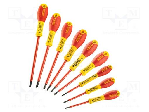 SCREWDRIVER: INSULATED-SET - INSULATED - 10PCS. - Ruuvimeisselit ja sarjat - STL-FMHT62573-0 - 1
