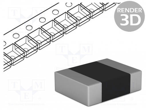 KONDENSAATTORI: TANTAALI-POLYMEERI-LOW ESR - 33UF - 6,3VDC - B - Tantaalikondensaattorit - TCJB336M006R0200 - 1