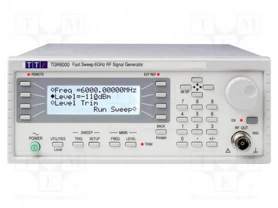 LABORATORY GENERATOR: SIGNAL - 6GHZ - LCD - CH: 1 - MODULATION: FM - TGR - Funktiogeneraattorit ja taajuuslaskimet - TGR6000 - 1