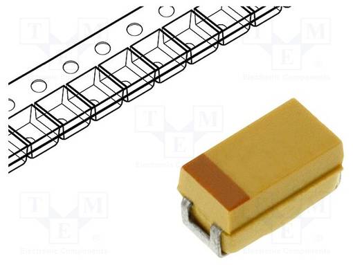 TANTAALIKONDENSAATTORI - 680UF - 6,3VDC - SMD - E - Tantaalikondensaattorit - TPSE687K006R0060 - 1