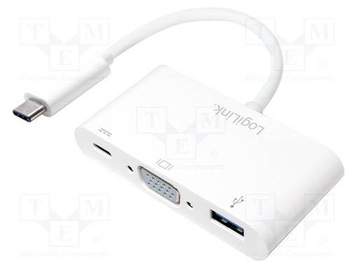 ADAPTERI - USB 3.0 - 140MM - VALKOINEN - STANDARDI: POWER DELIVERY - USB kaapelit ja adapterit - UA0260 - 1