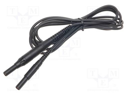 MITTAUSJOHTO - 10A - BANAANIPISTOKE 4MM,MOLEMMIN PUOLIN - PIT: 2M - Mittausjohdot - WAPRZ002BLBBF10 - 1