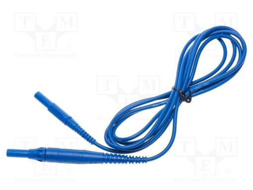 MITTAUSJOHTO - 10A - BANAANIPISTOKE 4MM,MOLEMMIN PUOLIN - PIT: 2M - Mittausjohdot - WAPRZ002BUBBF10 - 1