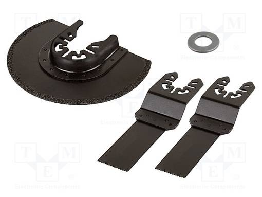 TERÄSETTI - MULTIHIOMAKONEITA VARTEN,PUU,METALLI - 3KPL - Poratarvikkeet - WF3992000 - 1