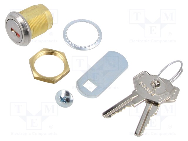 LUKKO - SINKKISEOS - 20MM - Lukot - CS.2032-20 - 1
