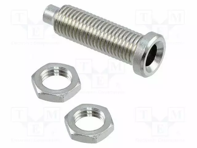 BANAANILIITIN 4MM - PISTORASIA - AUKKO: Ø2MM - ERISTÄMÄTÖN - 36A - Banaanijatkoliittimet - CT2220 - 1