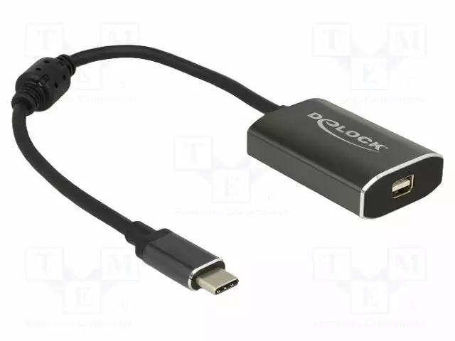 ADAPTERI - UHD 2160P - 0,2M - MUSTA - INTERFERENSSISUODATIN - MUSTA - HDMI, DVI, DisplayPort johdot - DELOCK-62990 - 1