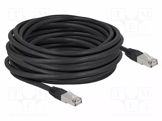 PATCH KAAPELI - S/FTP - CAT: 6A - RJ45-PISTOKE,MOLEMMIN PUOLIN PE - RJ45 Ethernet kaapelit - DELOCK-80130 - 1