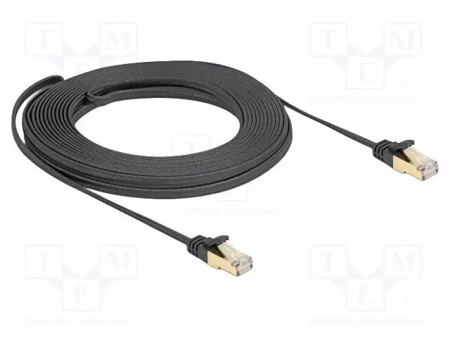 PATCH KAAPELI - U/FTP - CAT 6A - RJ45-PISTOKE,MOLEMMIN PUOLIN - RJ45 Ethernet kaapelit - DELOCK-80330 - 1