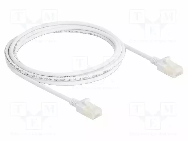 PATCH KAAPELI - U/UTP - CAT 6A - RJ45-PISTOKE,MOLEMMIN PUOLIN - 2M - LSZH - RJ45 Ethernet kaapelit - DELOCK-80360 - 1