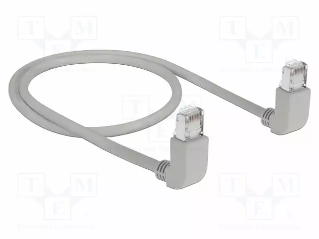PATCH KAAPELI - SF/UTP - CAT 5E - RJ45 YLÄKULMALIITIN,MOLEMMIN PUOLIN - RJ45 Ethernet kaapelit - DELOCK-83510 - 1