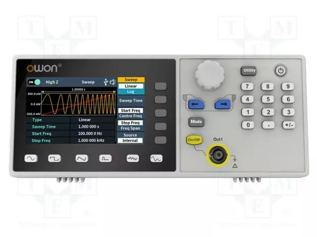 LABORATORY GENERATOR: ARBITRARY, FUNCTION - 60MHZ - LCD TFT 3,6" - Funktiogeneraattorit ja taajuuslaskimet - DGE1060 - 1