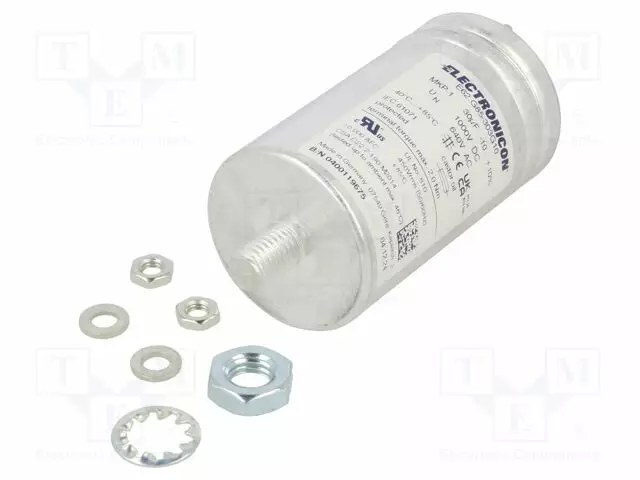 POLYESTERIKONDENSAATTORI - 30UF - 640VAC - 1,5KVDC - Ø50X85MM - Muovikondensaattorit - E62.G85-303G10 - 1